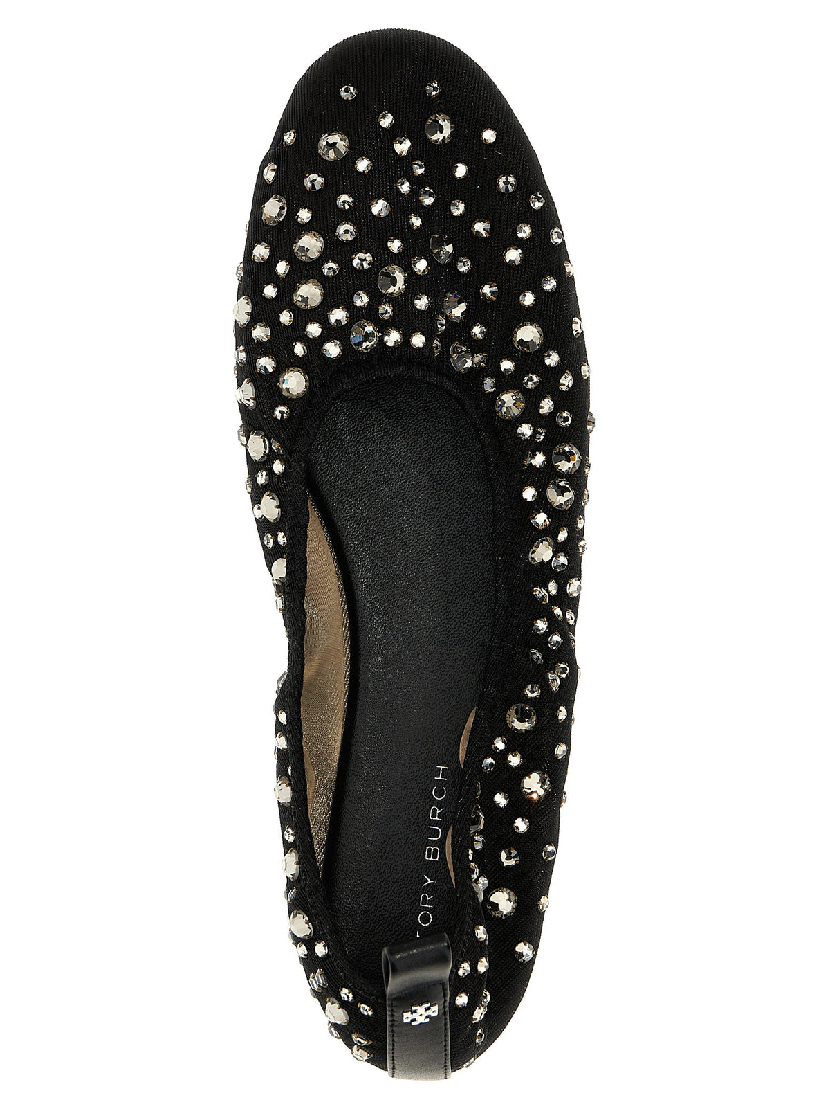 Tory Burch Crystal Ballet Flats-Flat Shoes-[Adult]-[Female]-2022 Online Blue Zone Planet