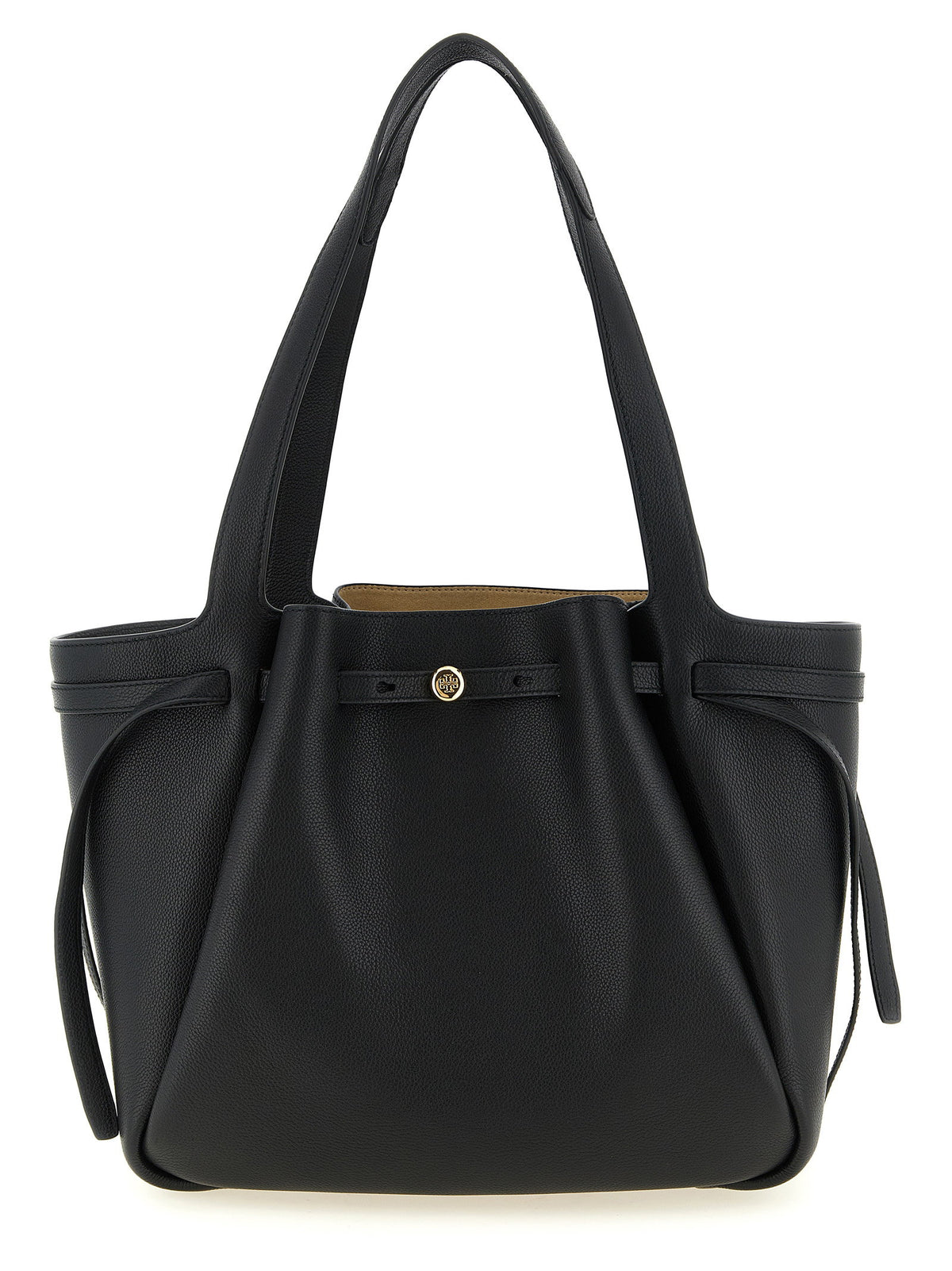 Tory Burch Romy Tote Shopping Bag-Shopper-[Adult]-[Female]-UNI-Black-2022 Online Blue Zone Planet