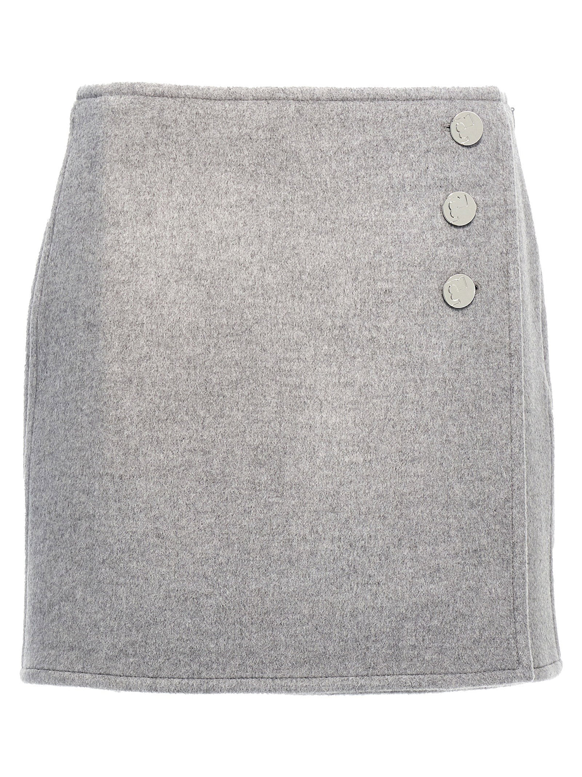 Tory Burch T Monogram Skirt-TOPS / DRESSES-[Adult]-[Female]-4-Gray-2022 Online Blue Zone Planet