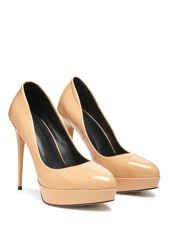 FAUSTINE HIGH HEEL DRESS SHOE-SHOES-[Adult]-[Female]-Latte-5-2022 Online Blue Zone Planet