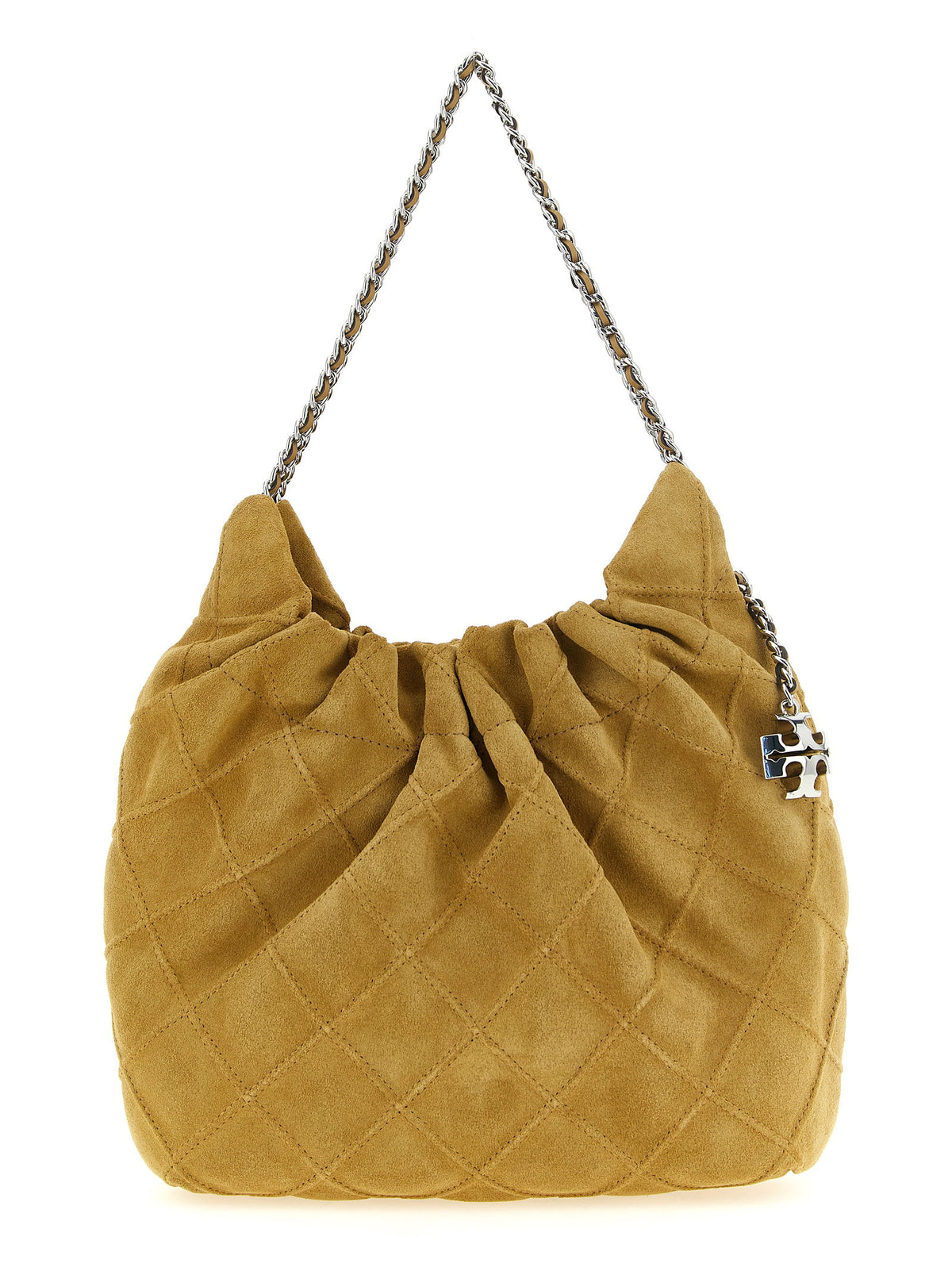 Tory Burch Hobo Mini Fleming Shoulder Bag-Shoulder-[Adult]-[Female]-UNI-Beige-2022 Online Blue Zone Planet