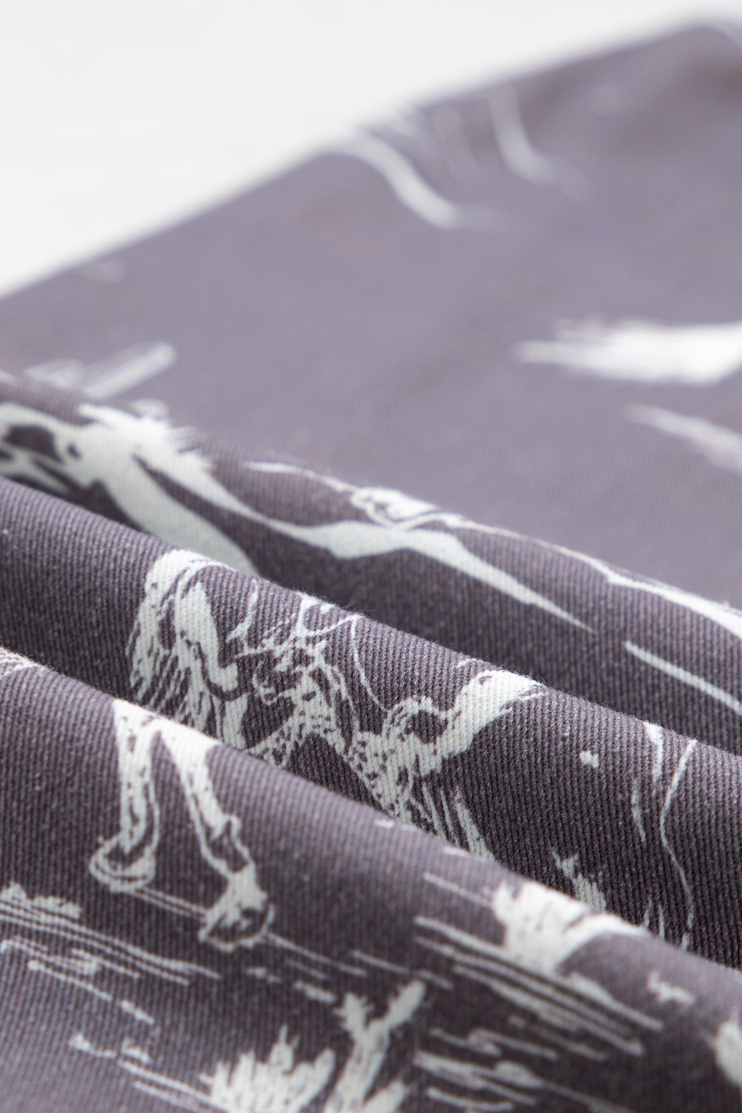 Gray Wild West Riding Vintage Printed Shift Jeans-Bottoms/Jeans-[Adult]-[Female]-2022 Online Blue Zone Planet