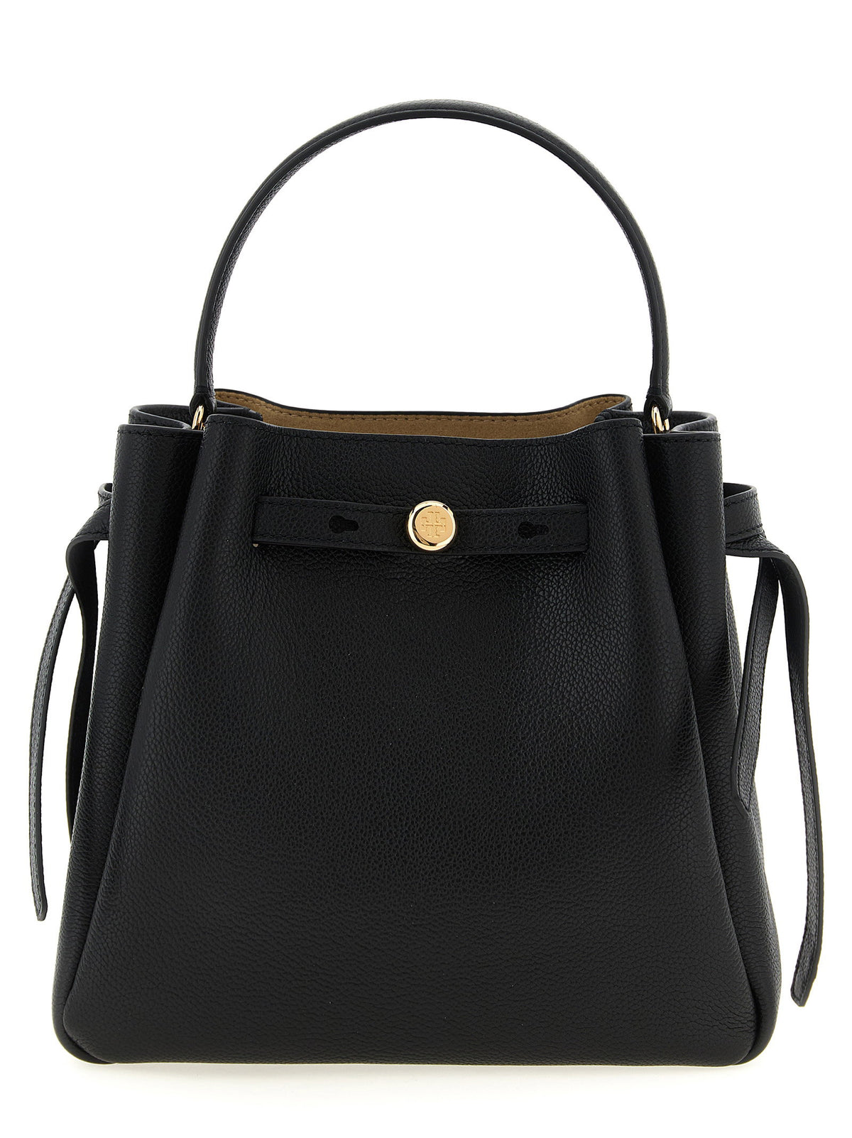 Tory Burch Romy Bucket Bag-Handbag-[Adult]-[Female]-UNI-Black-2022 Online Blue Zone Planet