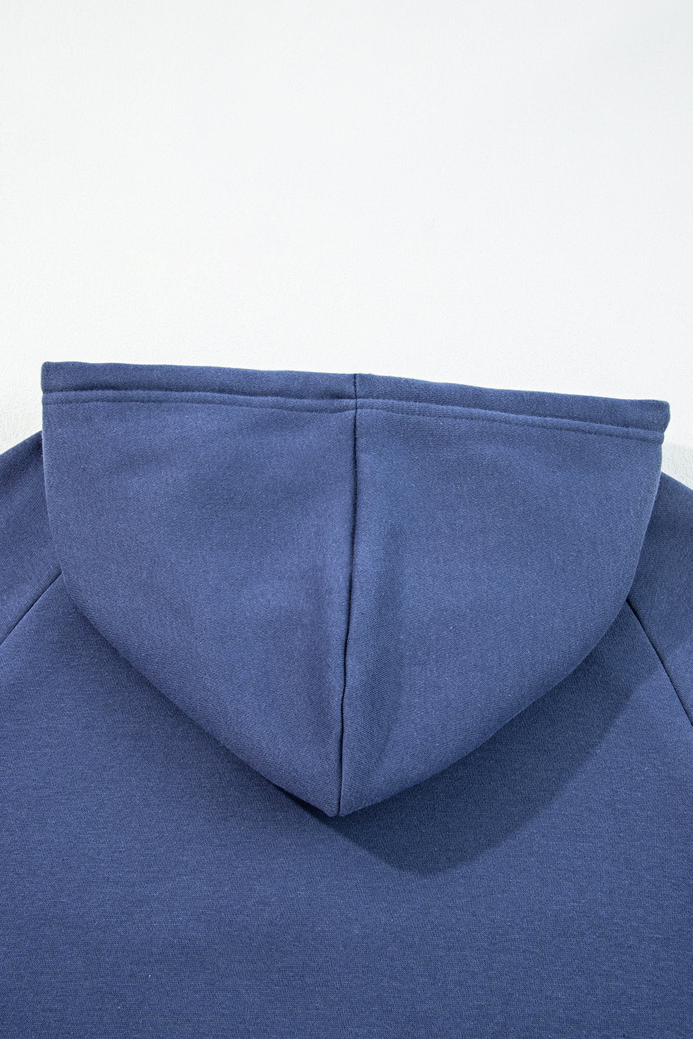 Dirty blue Fleece Lined Adjustable Drawstring Oversize Tunic Hoodie-Tops / Dresses-[Adult]-[Female]-2022 Online Blue Zone Planet