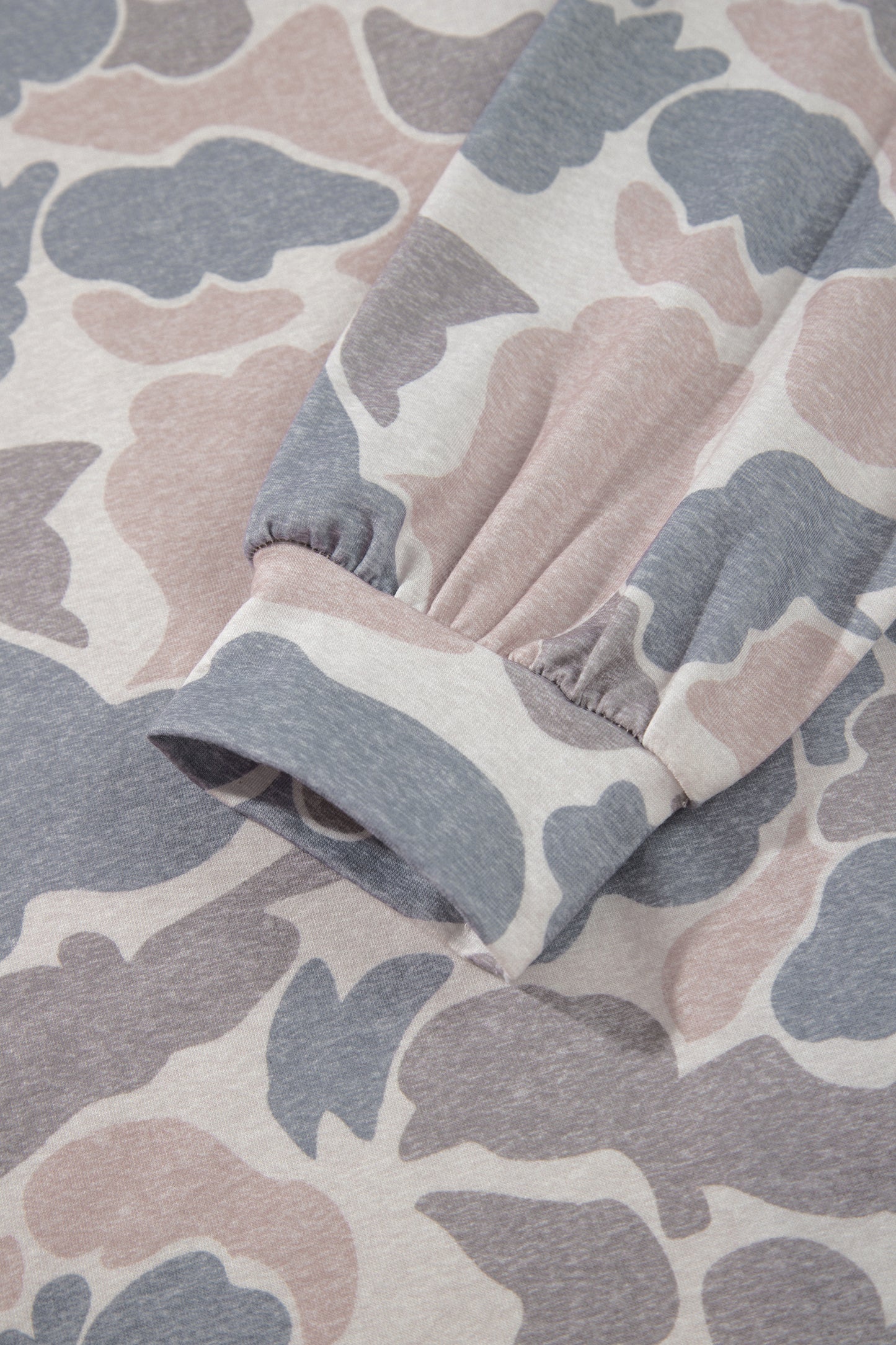 Multicolour Camouflage Print Long Sleeve Open Front Tunic Cardigan-Sweaters & Cardigans/Cardigans-[Adult]-[Female]-2022 Online Blue Zone Planet