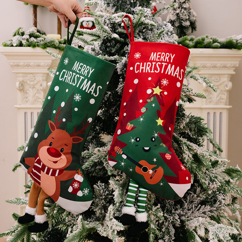 Printed Christmas Stocking Hanging Widget-HOME DECOR-[Adult]-[Female]-2022 Online Blue Zone Planet