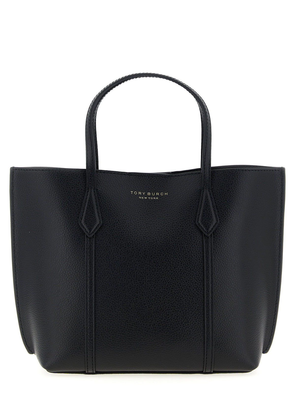 Tory Burch Perry Small Shopping Bag-Shopper-[Adult]-[Female]-UNI-Black-2022 Online Blue Zone Planet