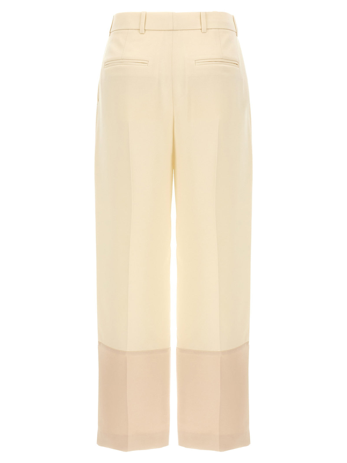 Tory Burch Cropped Pants-Trousers-[Adult]-[Female]-2022 Online Blue Zone Planet