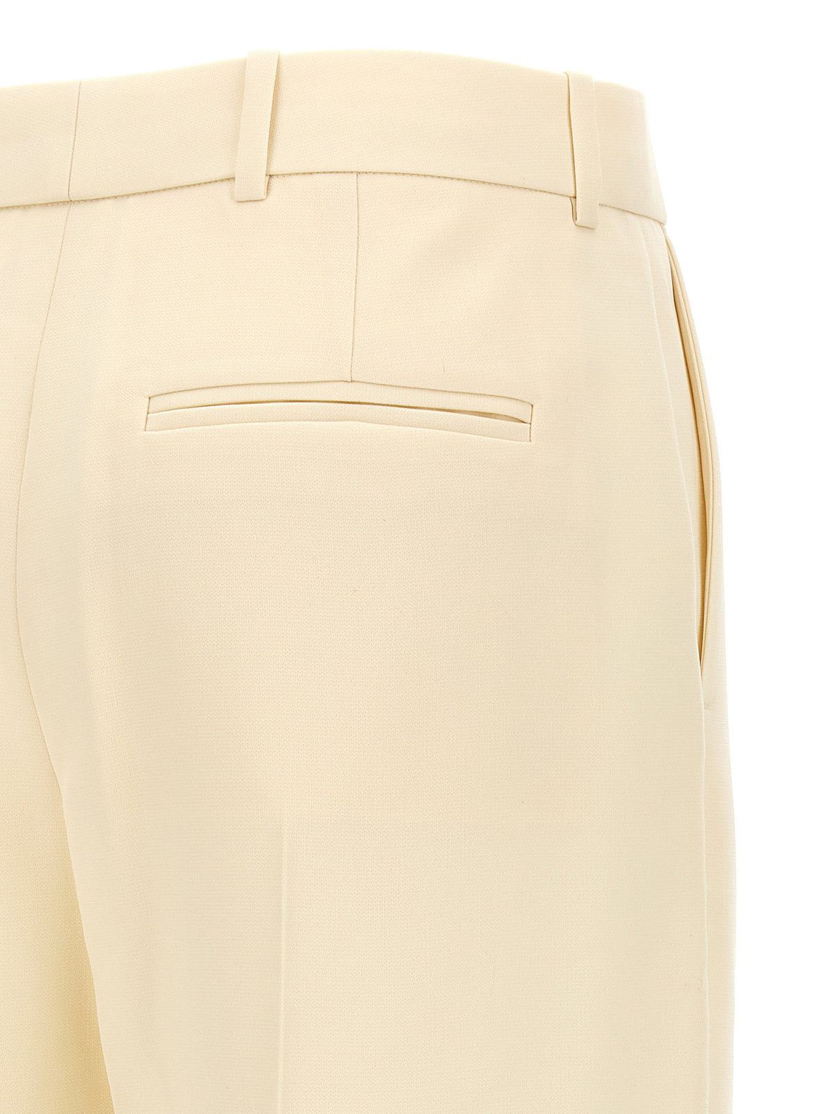 Tory Burch Cropped Pants-Trousers-[Adult]-[Female]-2022 Online Blue Zone Planet