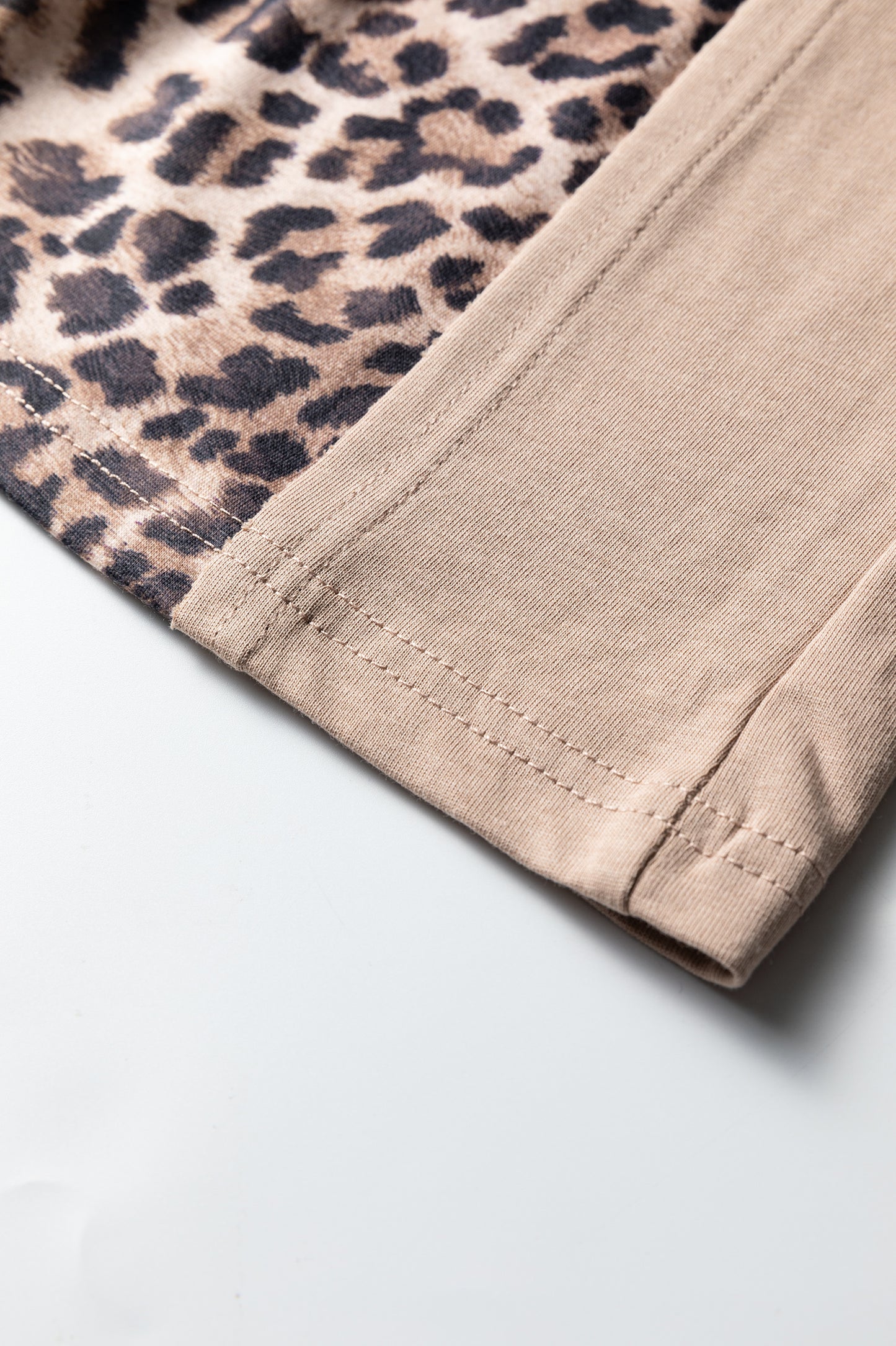 Straw Yellow Mineral Wash Leopard Patchwork Wide Leg Pants-Bottoms/Pants & Culotte-[Adult]-[Female]-2022 Online Blue Zone Planet