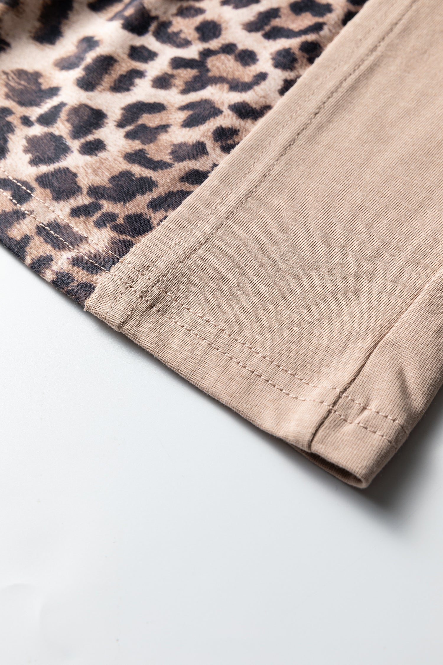 Straw Yellow Mineral Wash Leopard Patchwork Wide Leg Pants-Bottoms/Pants & Culotte-[Adult]-[Female]-2022 Online Blue Zone Planet