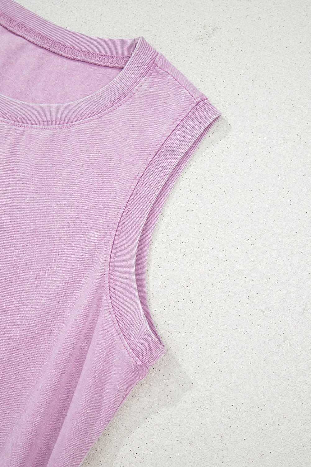 Phalaenopsis Mineral Wash Tank Mini Dress with Pockets-TOPS / DRESSES-[Adult]-[Female]-2022 Online Blue Zone Planet