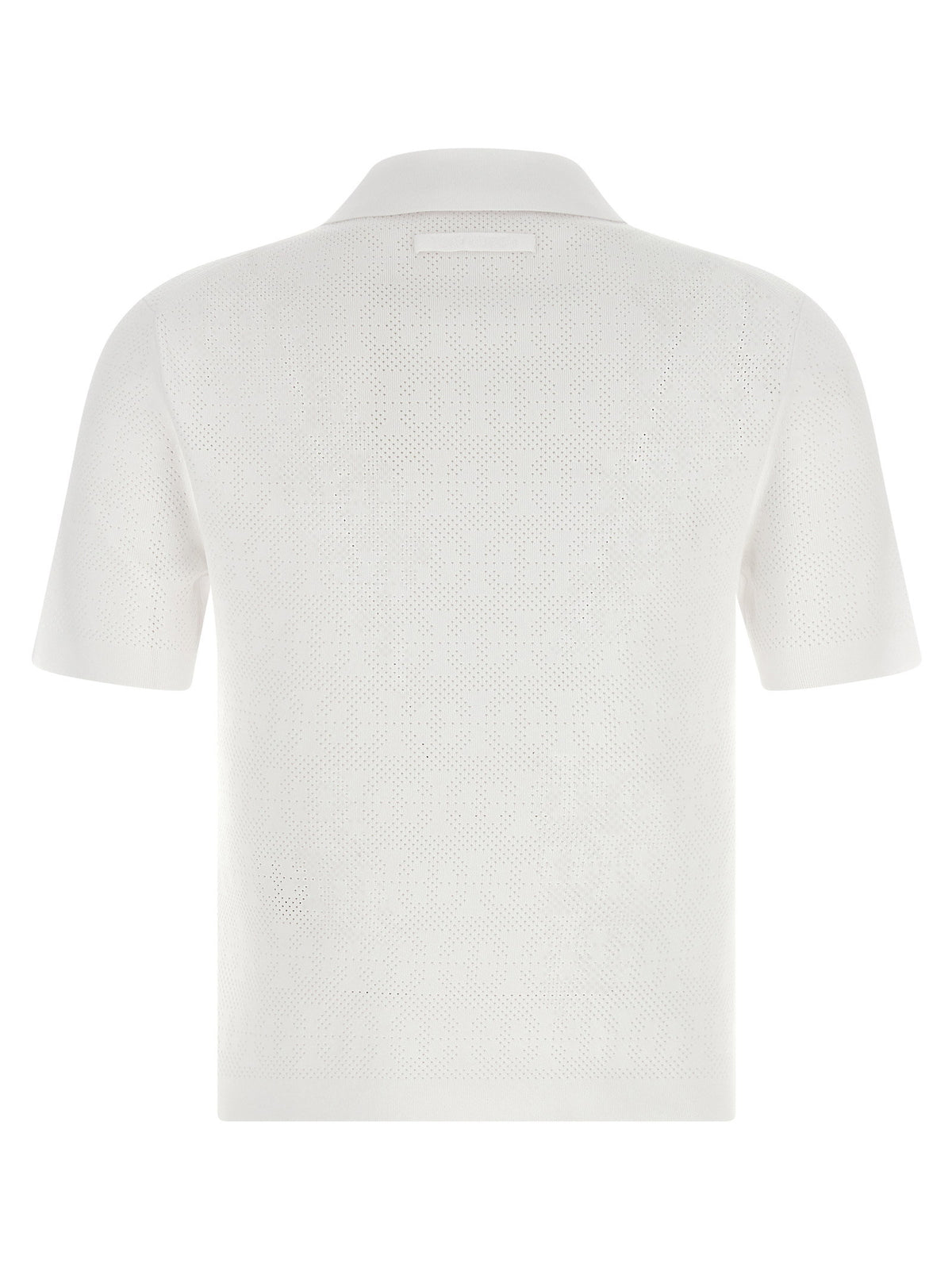 Tory Burch Pointelle Viscose Polo Shirt-Shirts-[Adult]-[Female]-2022 Online Blue Zone Planet