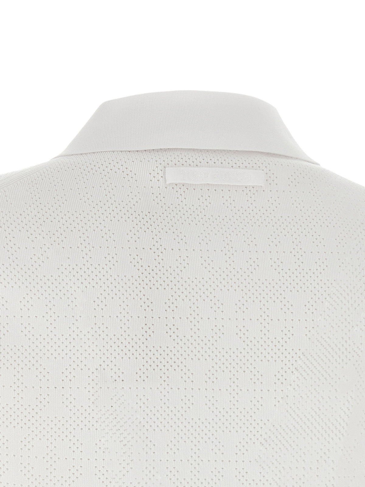 Tory Burch Pointelle Viscose Polo Shirt-Shirts-[Adult]-[Female]-2022 Online Blue Zone Planet