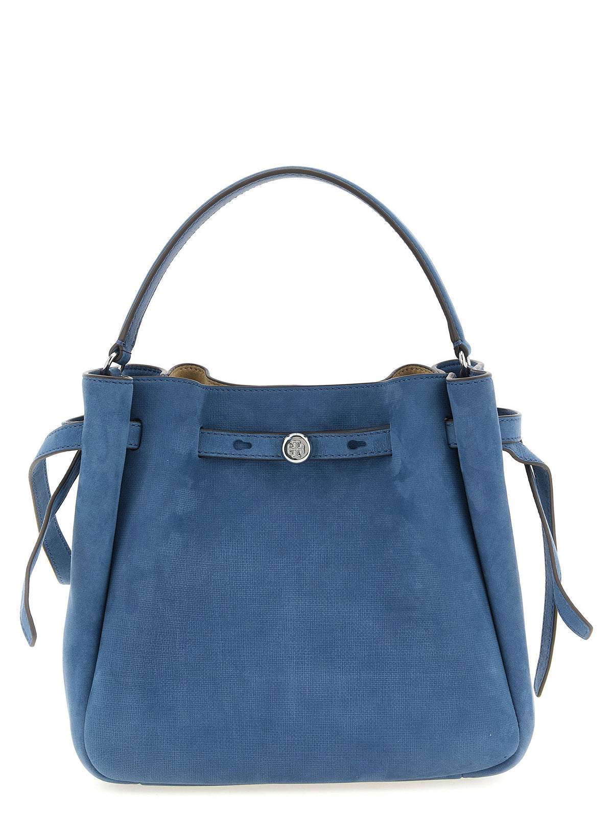 Tory Burch Romy Bucket Bag-Handbag-[Adult]-[Female]-UNI-Blue-2022 Online Blue Zone Planet