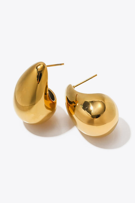 18K Gold-Plated Copper Earrings BLUE ZONE PLANET