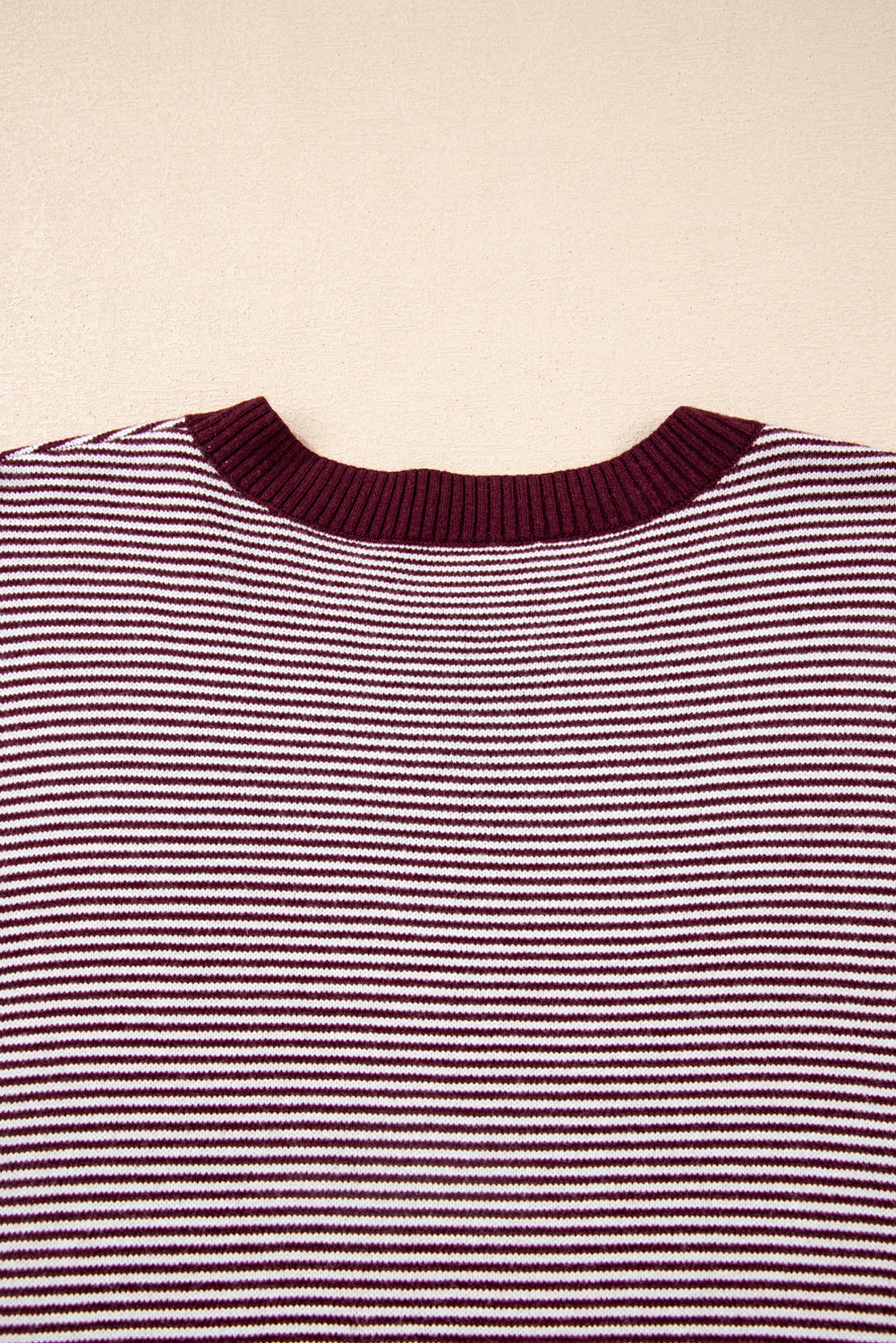 Green Stripe Color Block Patchwork Dolman Oversize Tunic Sweater-Sweaters & Cardigans/Sweaters-[Adult]-[Female]-2022 Online Blue Zone Planet