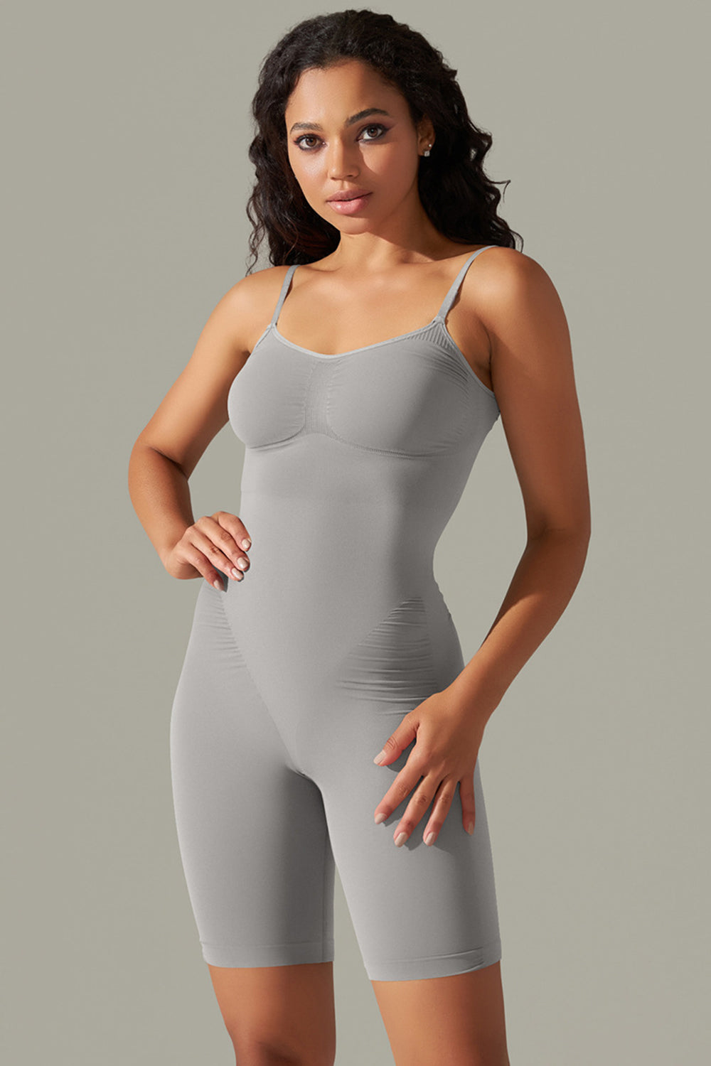 Blue Zone Planet | Spaghetti Strap Active Romper-TOPS / DRESSES-[Adult]-[Female]-2022 Online Blue Zone Planet