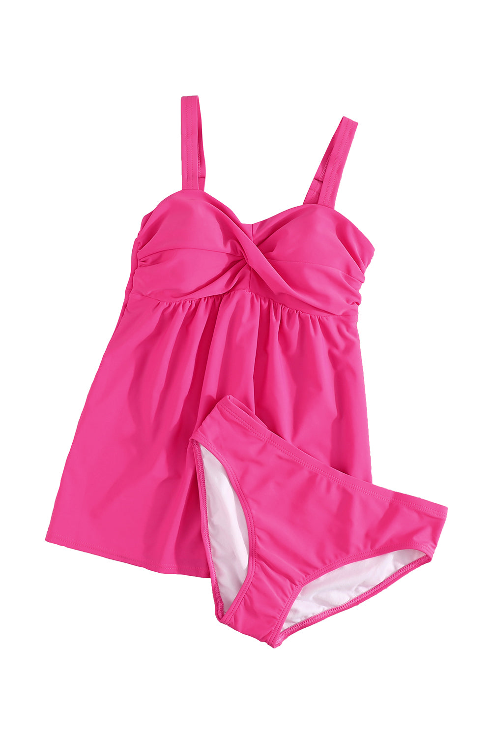 Rose 2pcs Swing Tankini Swimsuit-Swimwear/Tankinis-[Adult]-[Female]-2022 Online Blue Zone Planet