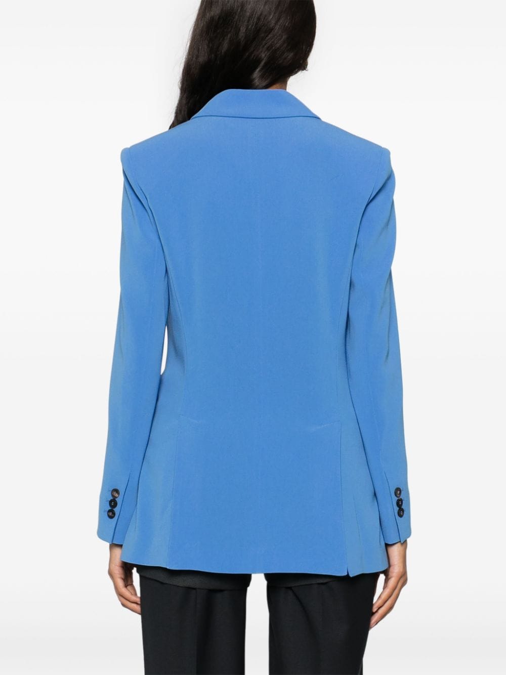 Alberto Biani Double-breasted cady jacket-Jackets-[Adult]-[Female]-2022 Online Blue Zone Planet