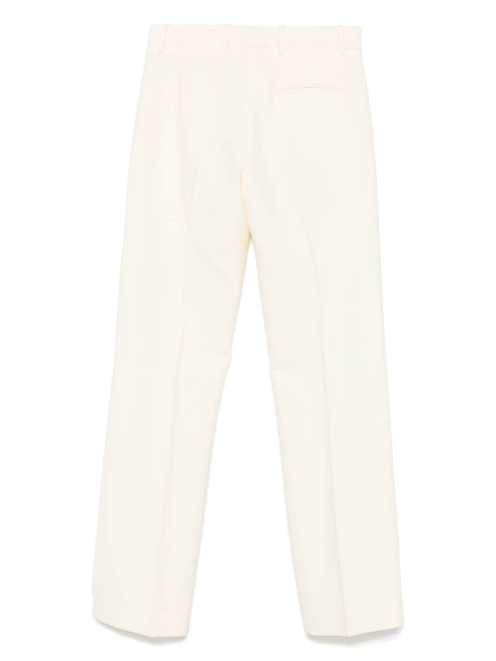 Alberto Biani Wool flared trousers-Trousers-[Adult]-[Female]-2022 Online Blue Zone Planet