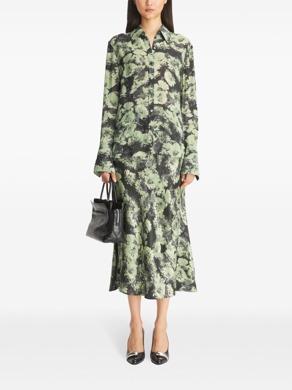 Tory Burch Printed shirt-Shirts-[Adult]-[Female]-2022 Online Blue Zone Planet