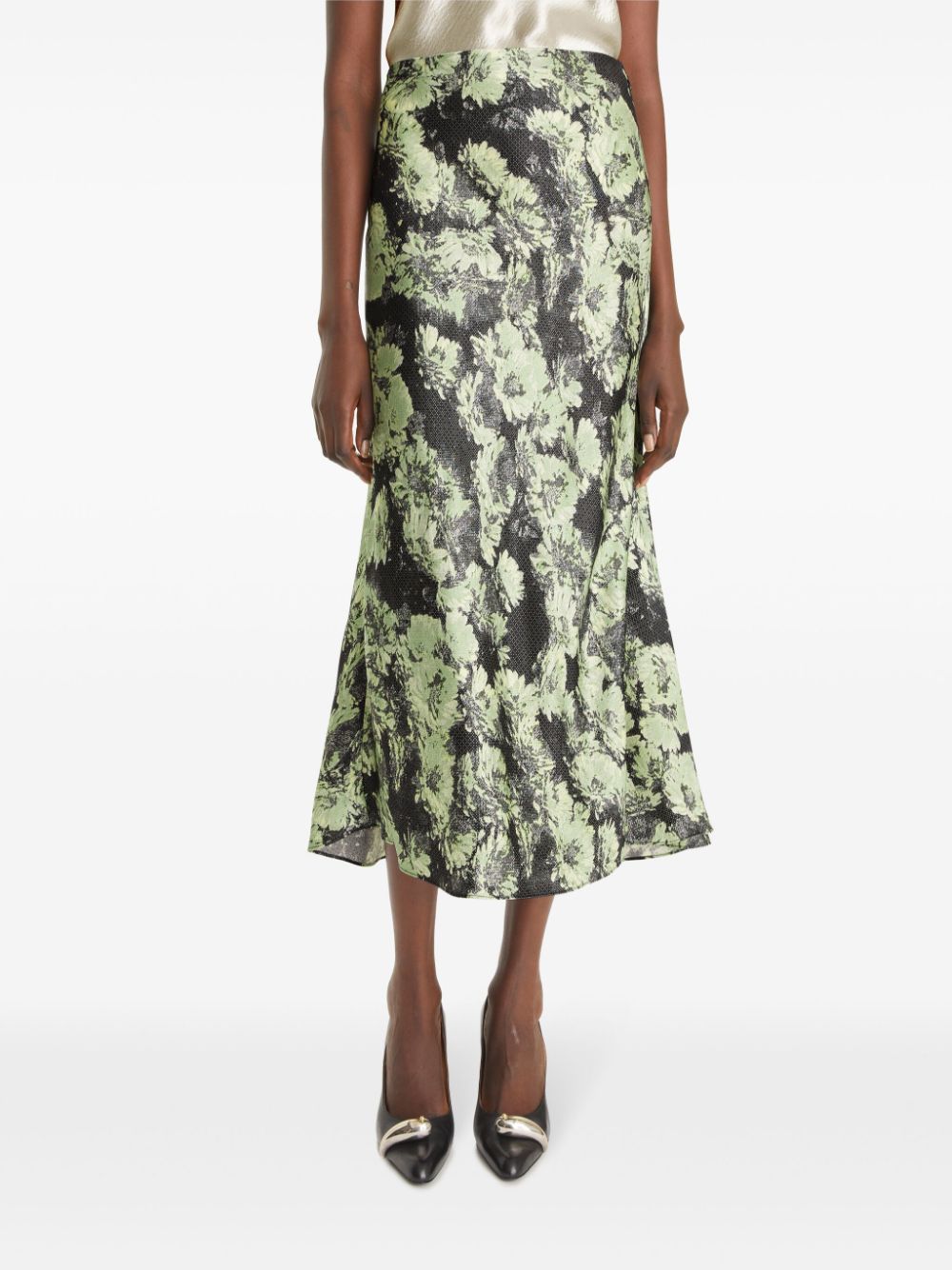 Tory Burch Printed long skirt-Skirts-[Adult]-[Female]-2022 Online Blue Zone Planet