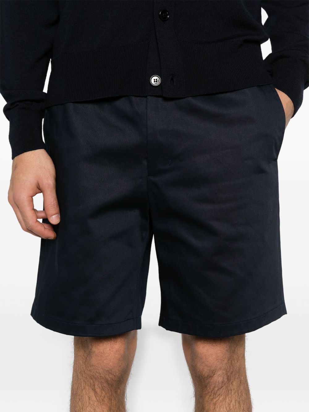 Ami Paris cotton shorts-Short trousers-[Adult]-[Female]-2022 Online Blue Zone Planet