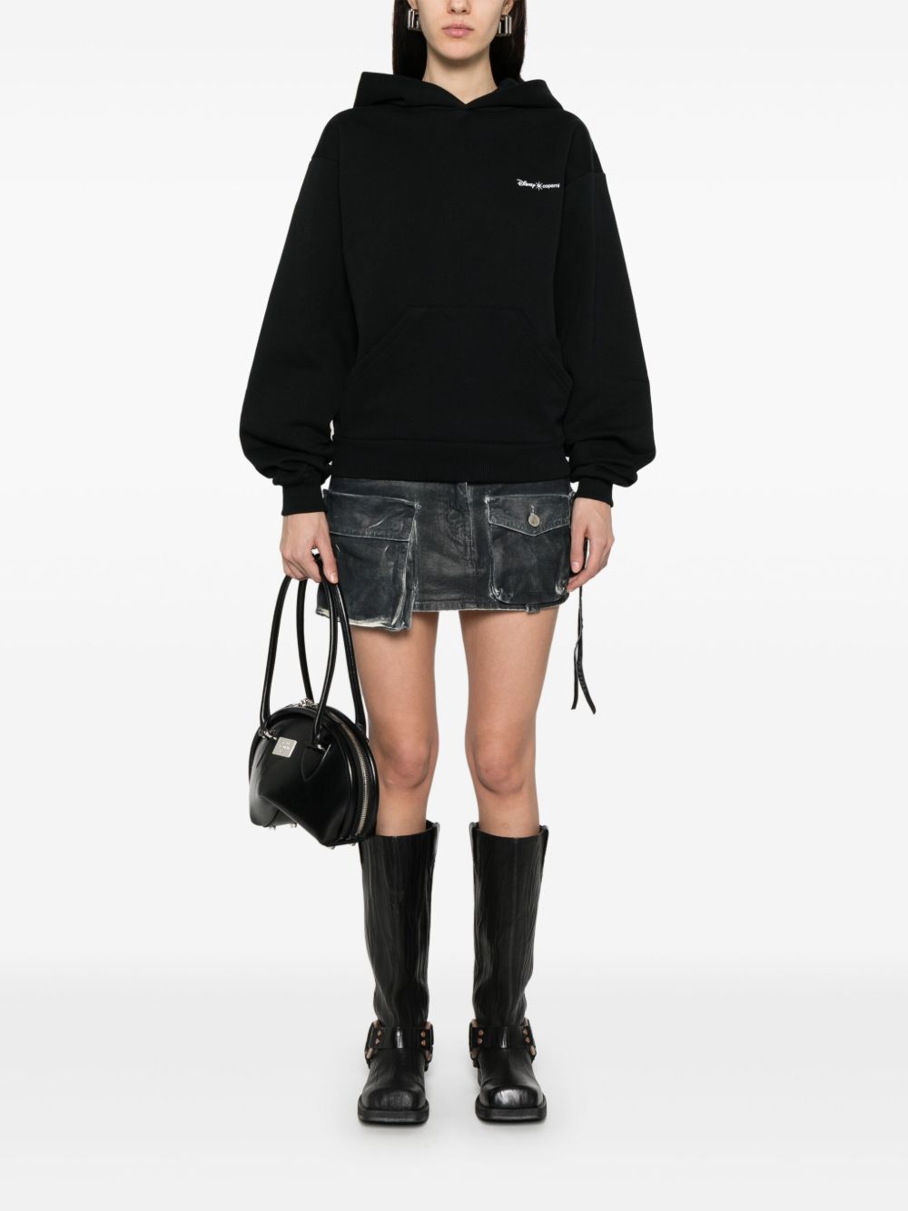 Disney X Coperni Maleficent cotton hoodie-Tops / Dresses-[Adult]-[Female]-2022 Online Blue Zone Planet