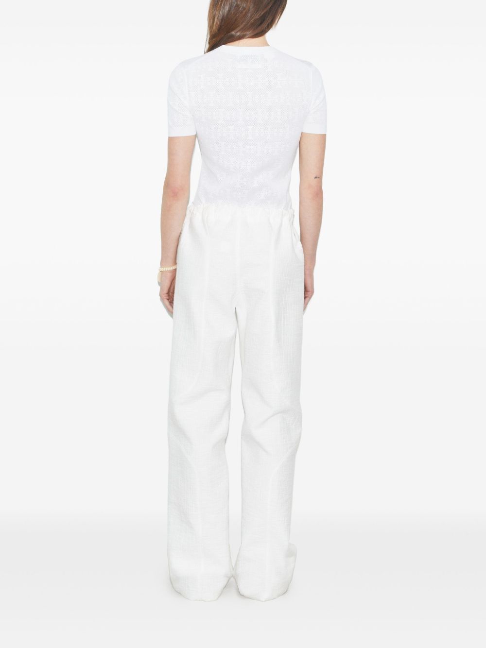 Tory Burch Monogram t-shirt-Topwear-[Adult]-[Female]-2022 Online Blue Zone Planet
