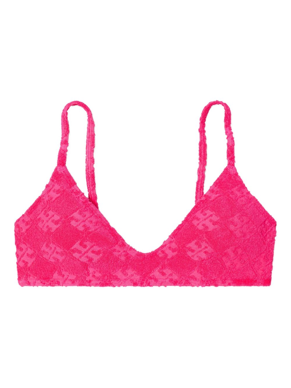 Tory Burch Terry bikini top-Beachwear & underwear-[Adult]-[Female]-L-FUXIA-2022 Online Blue Zone Planet