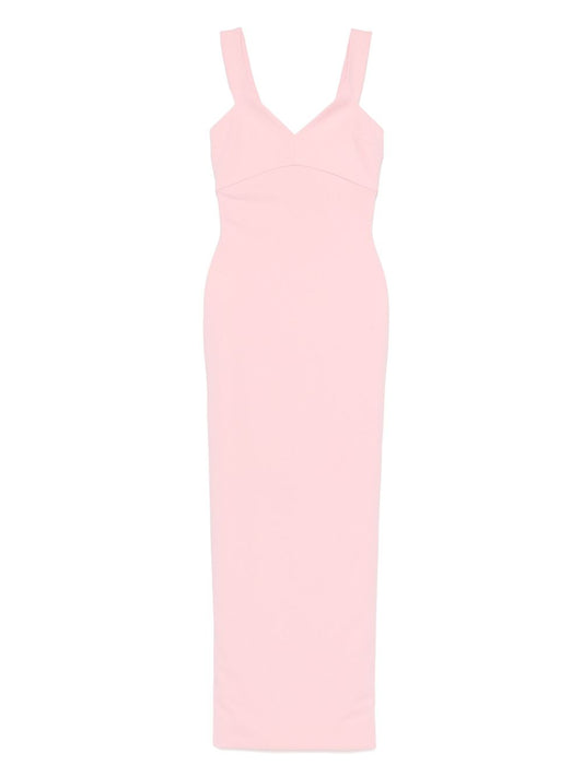Solace London V-neck sleeveless Nalani maxi dress