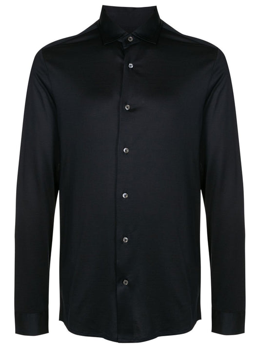 Emporio Armani Shirt-Shirts-[Adult]-[Female]-2022 Online Blue Zone Planet