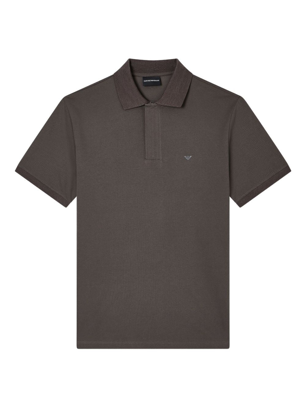 Emporio Armani Logo Cotton Polo Shirt-Topwear-[Adult]-[Female]-2022 Online Blue Zone Planet