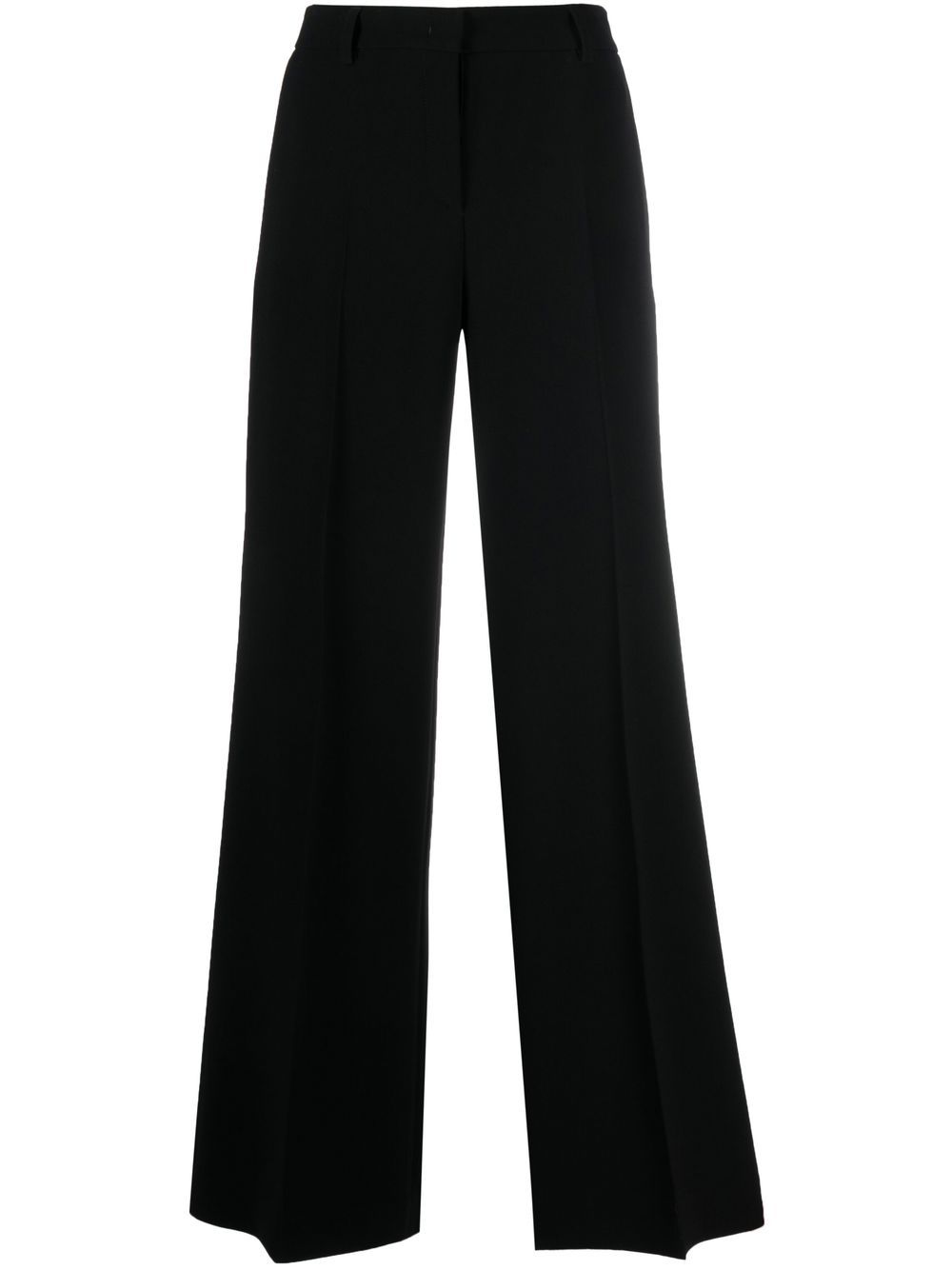 Alberto Biani Flared trousers-Trousers-[Adult]-[Female]-48-Black-2022 Online Blue Zone Planet
