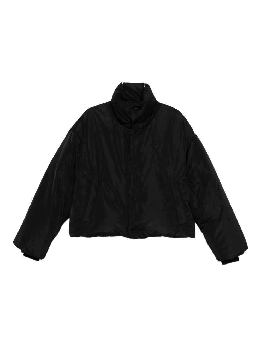 Ami Paris Short down jacket-Jackets-[Adult]-[Female]-2022 Online Blue Zone Planet