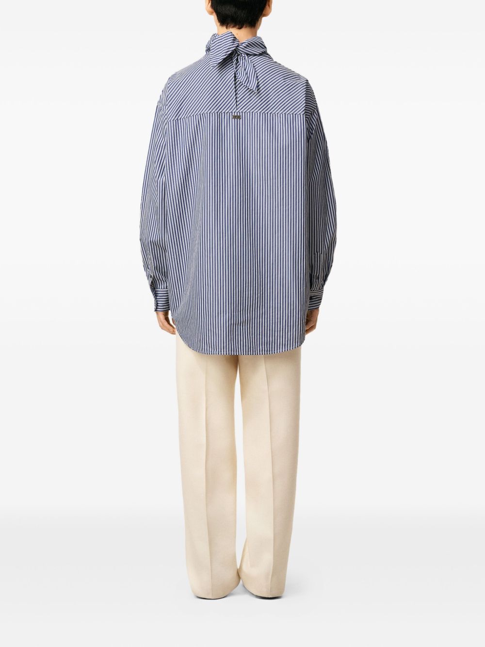 Ami Paris Bandana cotton shirt-Shirts-[Adult]-[Female]-2022 Online Blue Zone Planet