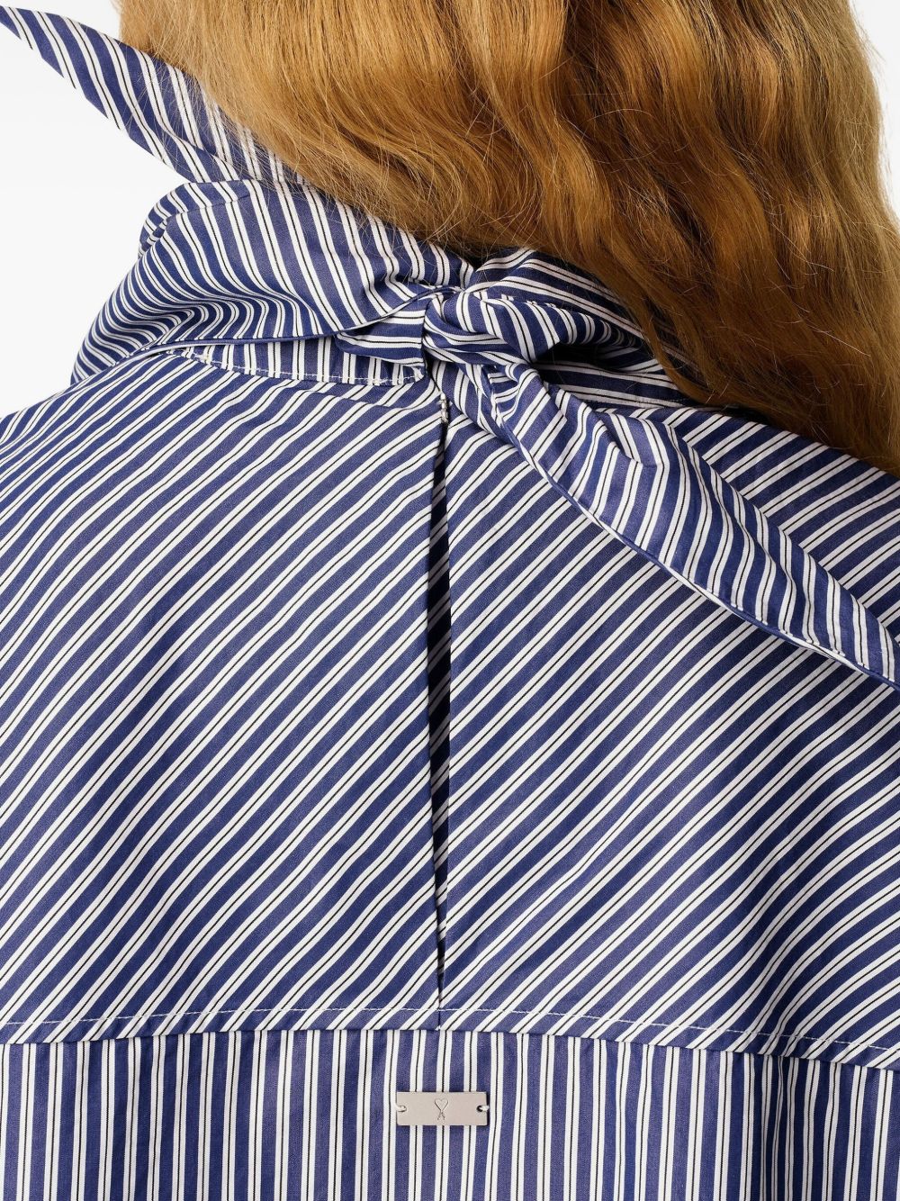 Ami Paris Bandana cotton shirt-Shirts-[Adult]-[Female]-2022 Online Blue Zone Planet