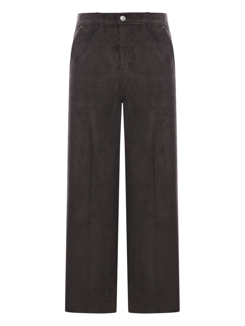 Ami Paris Cotton trousers-Trousers-[Adult]-[Female]-2022 Online Blue Zone Planet