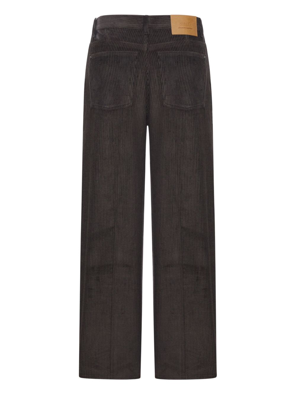 Ami Paris Cotton trousers-Trousers-[Adult]-[Female]-2022 Online Blue Zone Planet