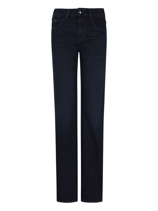 Emporio Armani Slim fit denim jeans-Jeans-[Adult]-[Female]-2022 Online Blue Zone Planet