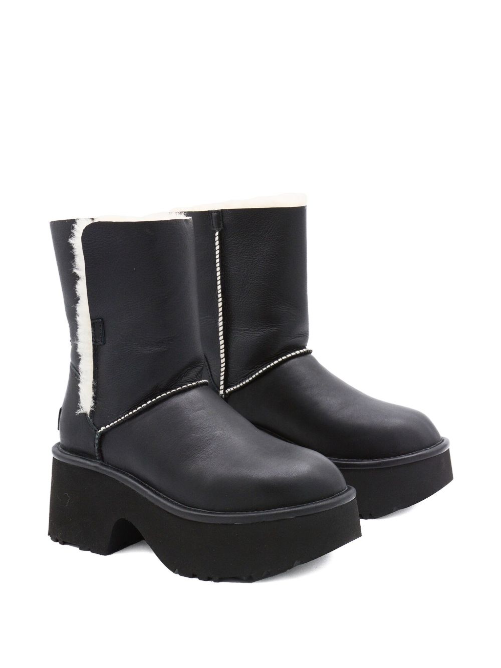 UGG Classic Esmee Leather Boots-Boots-[Adult]-[Female]-2022 Online Blue Zone Planet