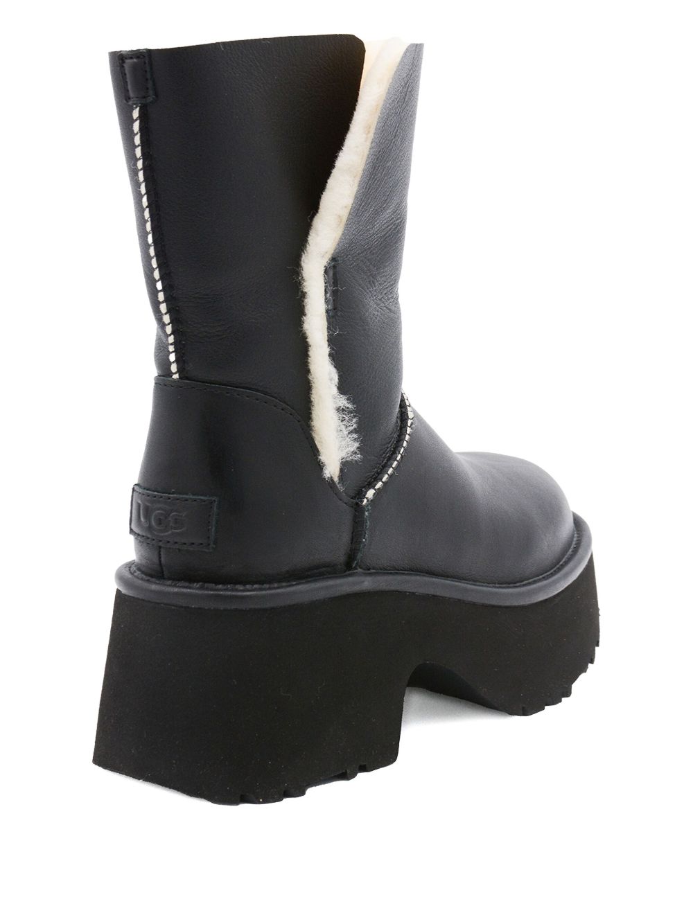 UGG Classic Esmee Leather Boots-Boots-[Adult]-[Female]-2022 Online Blue Zone Planet