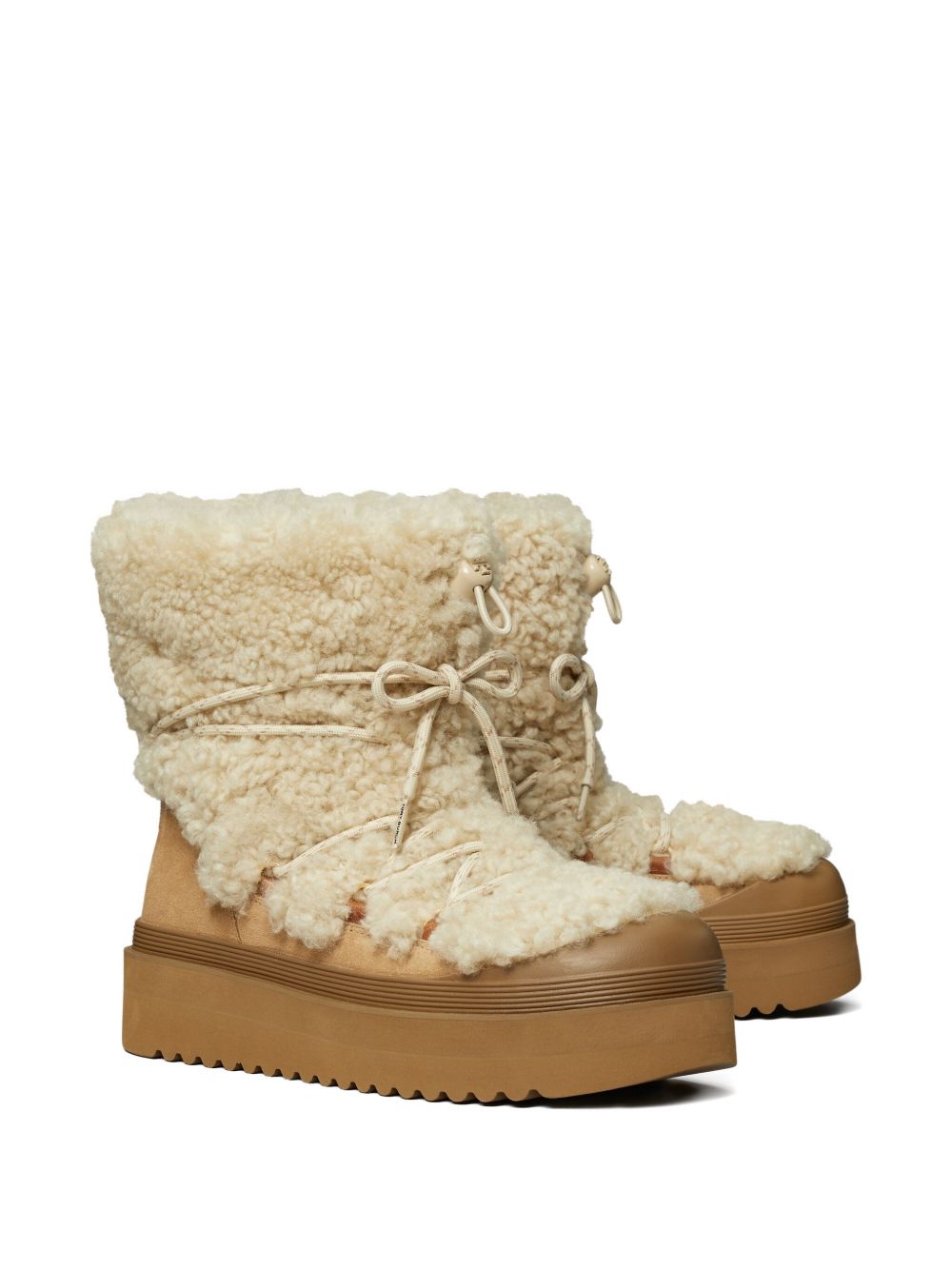 Tory Burch Mellow Shearling Platform Boots.-TOPS / DRESSES-[Adult]-[Female]-2022 Online Blue Zone Planet