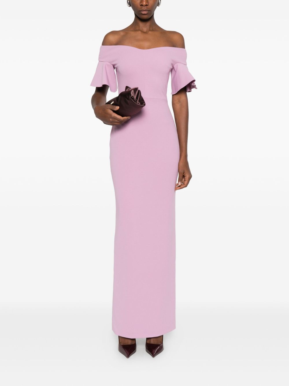 Solace London Cielo maxi dress-Dresses-[Adult]-[Female]-2022 Online Blue Zone Planet