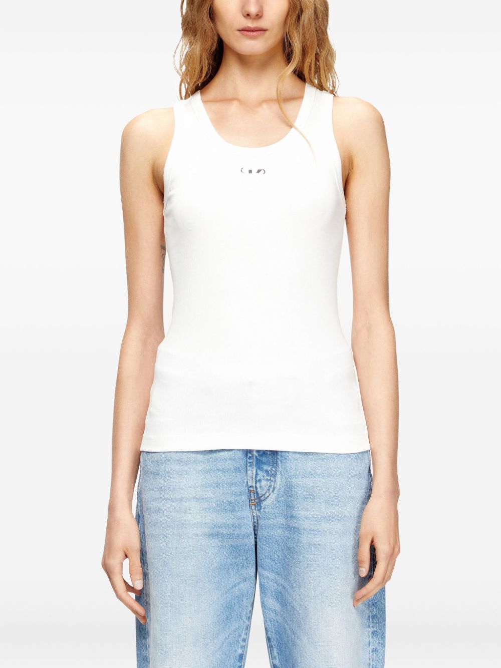 Diesel T-Anki-Od Tank Top-Topwear-[Adult]-[Female]-2022 Online Blue Zone Planet