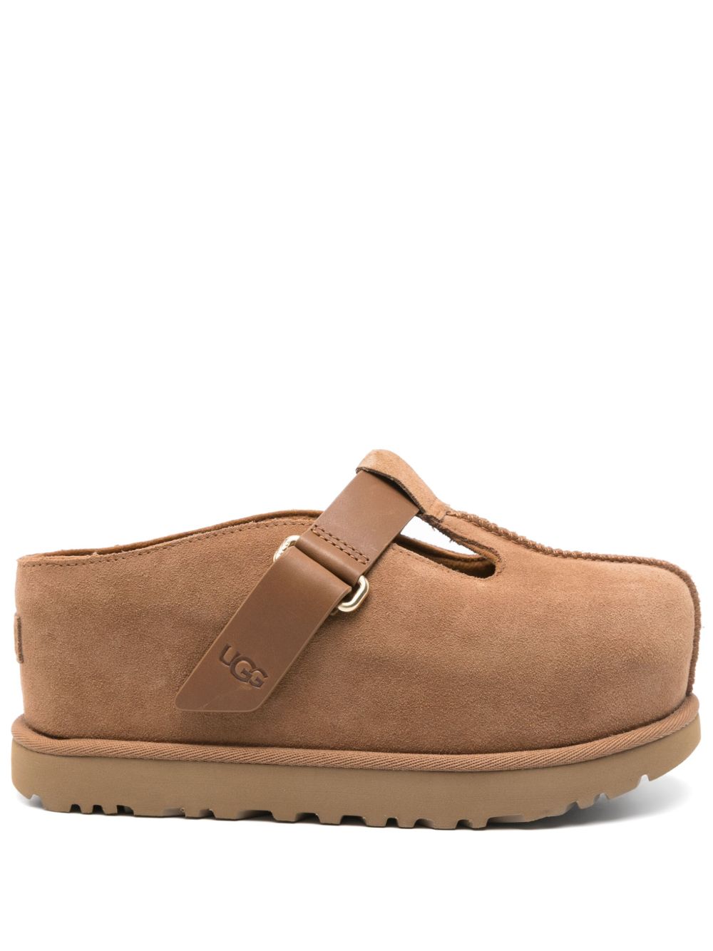 UGG Golden Hi Clog-Flat Shoes-[Adult]-[Female]-9-BEIGE-2022 Online Blue Zone Planet