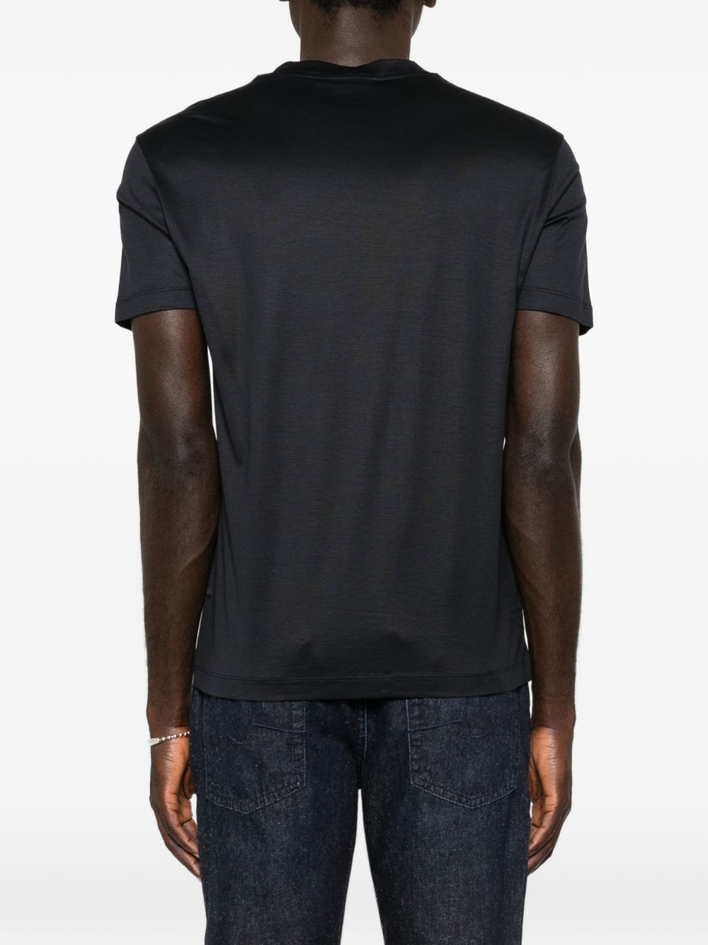 Emporio Armani Cotton t-shirt-Topwear-[Adult]-[Female]-2022 Online Blue Zone Planet