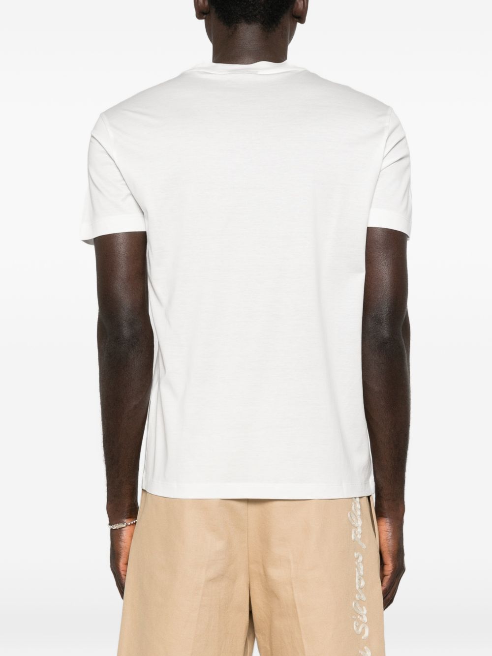 Emporio Armani Cotton t-shirt-Topwear-[Adult]-[Female]-2022 Online Blue Zone Planet