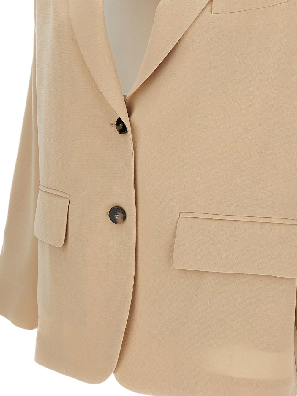 Alberto Biani Cady single-breasted jacket-Jackets-[Adult]-[Female]-2022 Online Blue Zone Planet